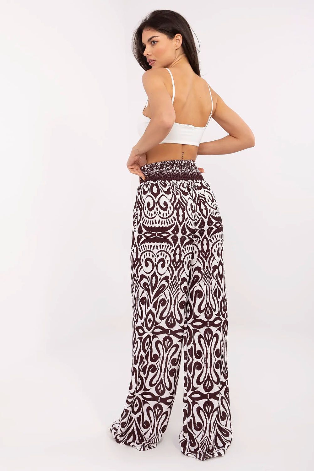 Women trousers model 213600 Italy Moda