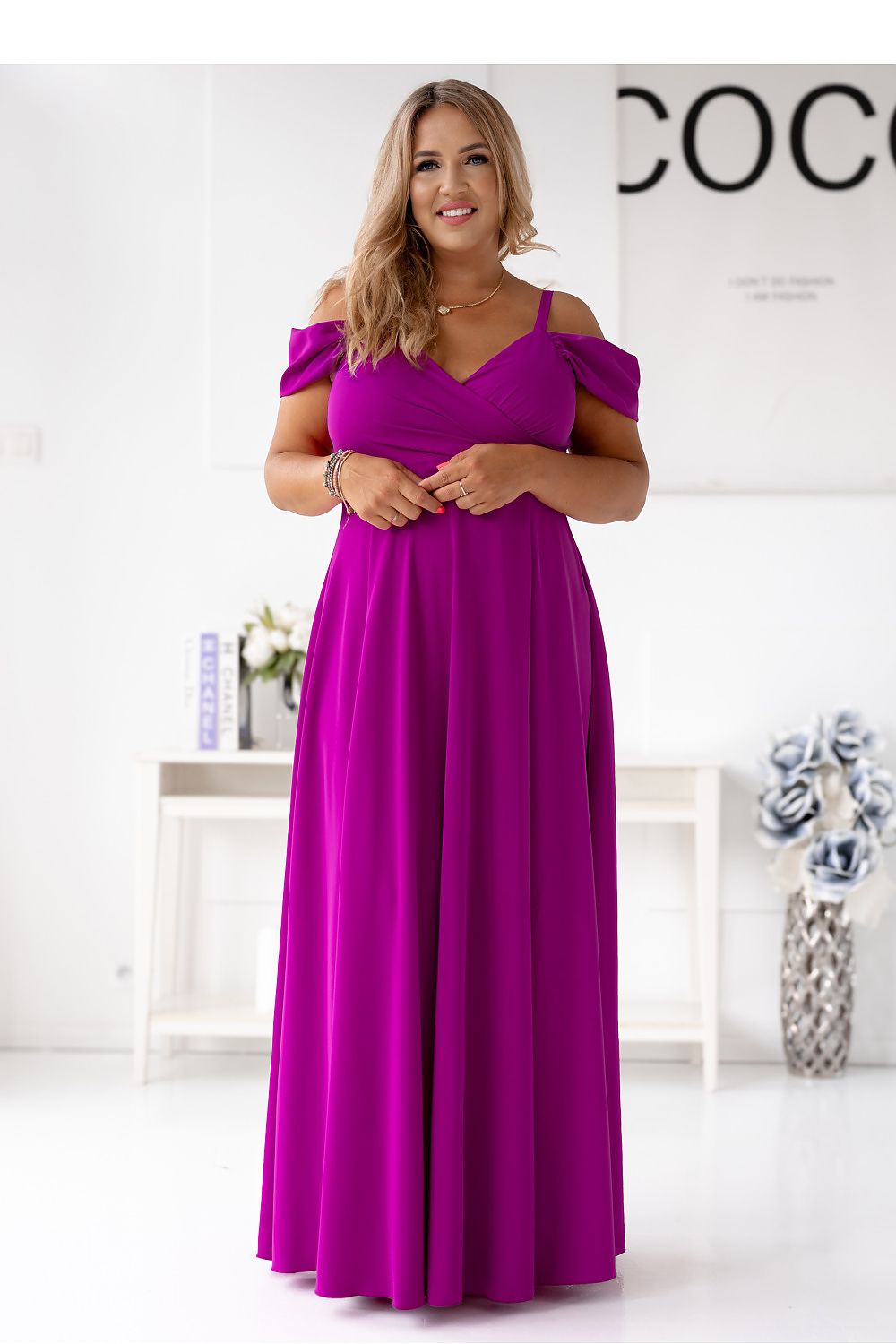 Long dress model 208857 With You - ELEMODA