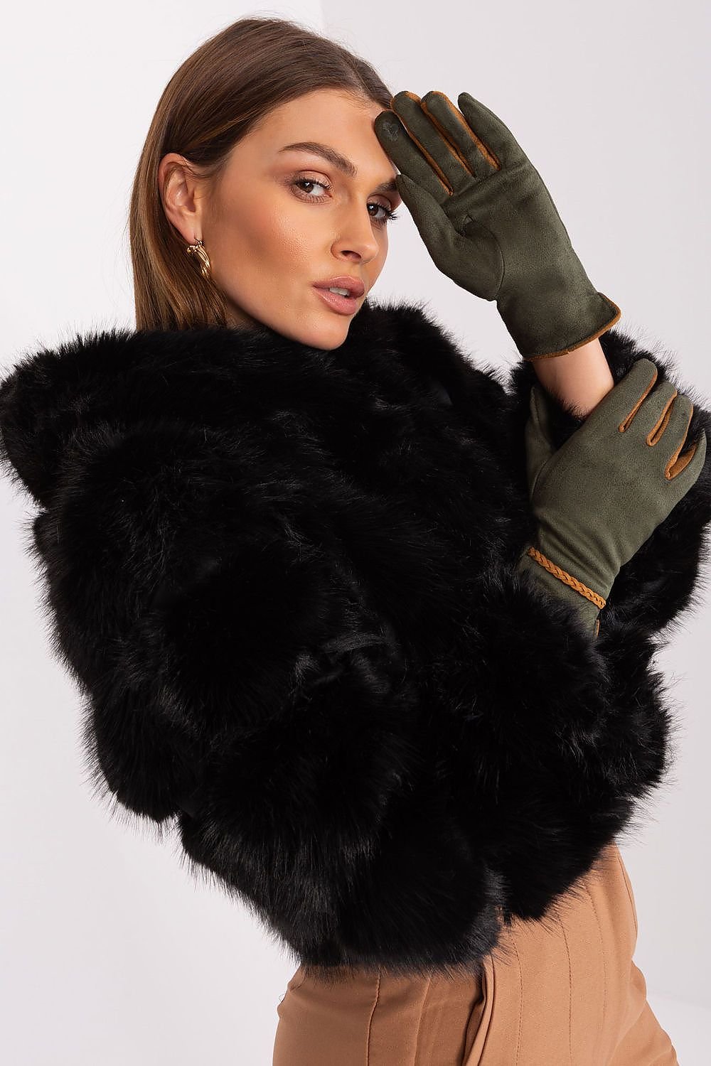 Gloves model 188835 AT - ELEMODA