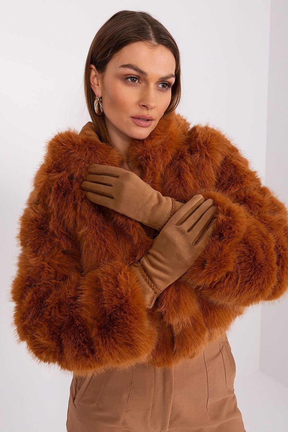 Gloves model 188835 AT - ELEMODA