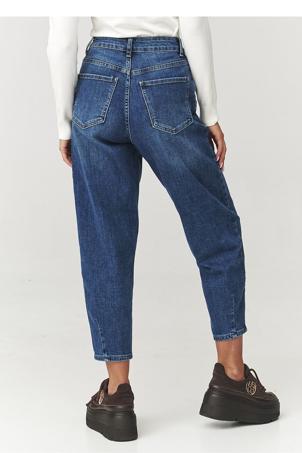 Jeans model 219723 Makadamia - ELEMODA