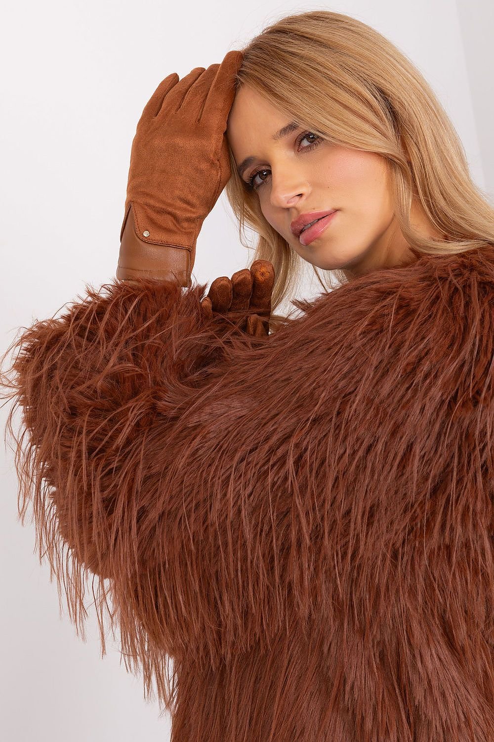 Gloves model 188289 AT - ELEMODA