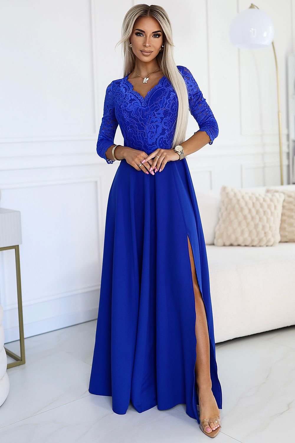 Long dress model 145154 Numoco - ELEMODA
