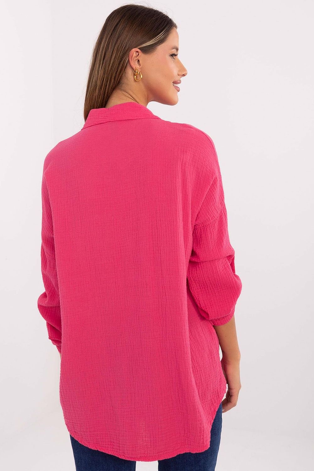 Long sleeve shirt model 210007 Italy Moda - ELEMODA