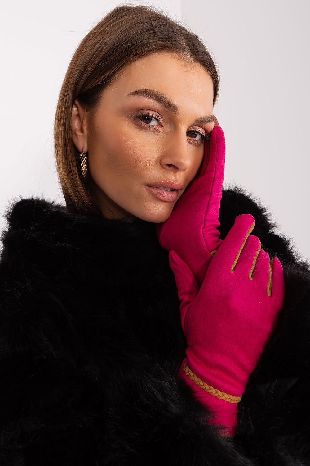 Gloves model 188835 AT - ELEMODA