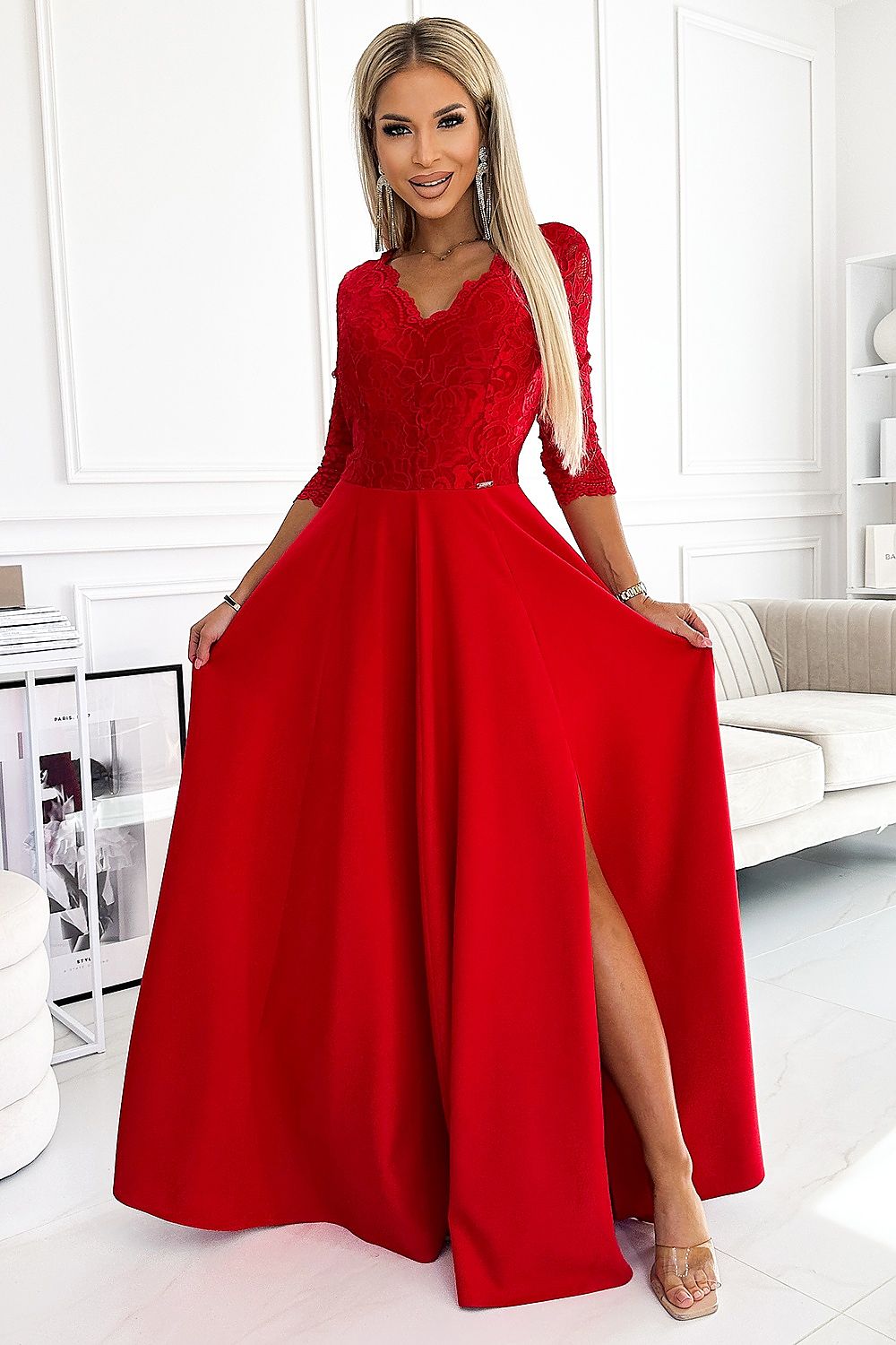 Long dress model 145154 Numoco - ELEMODA
