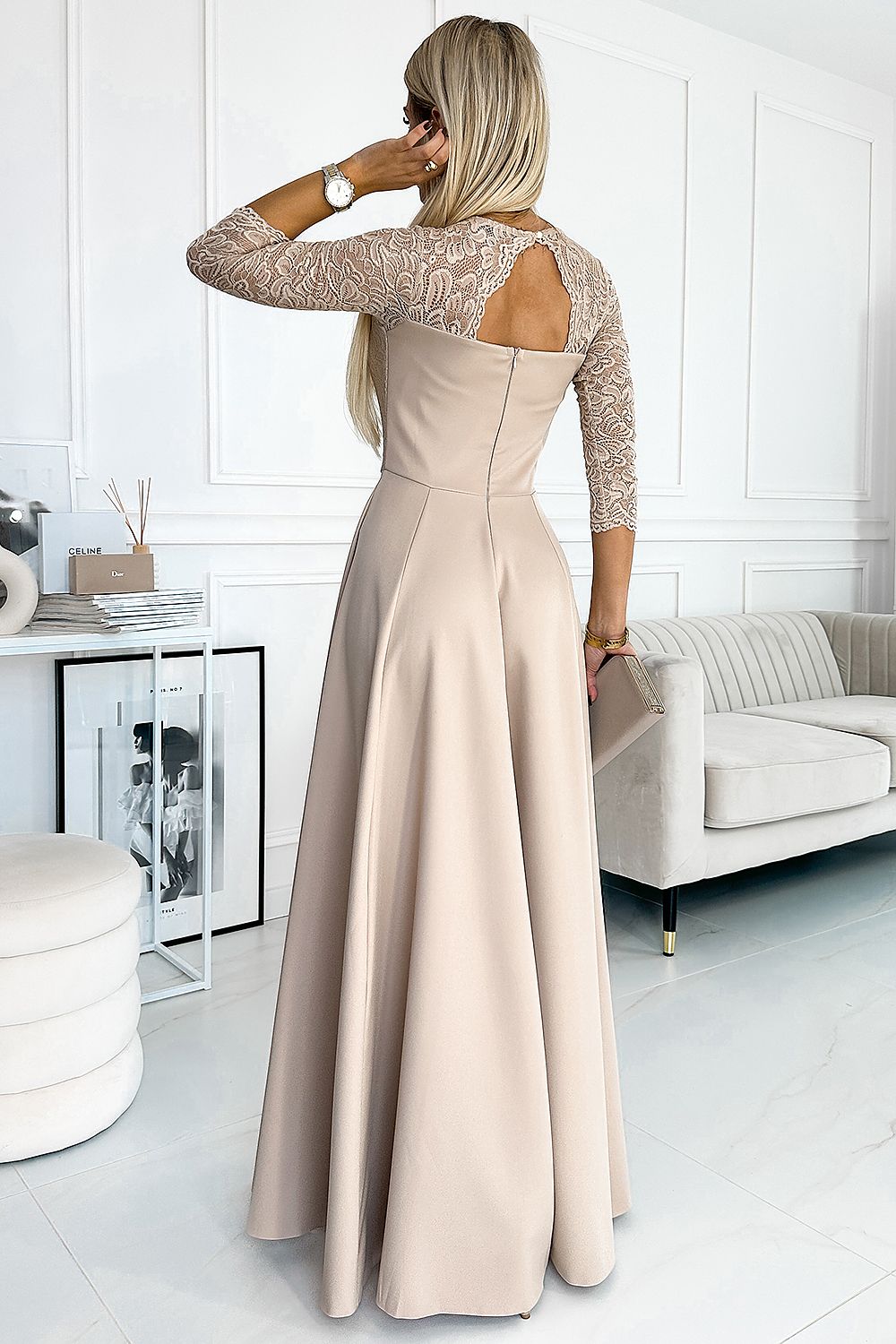 Long dress model 145154 Numoco - ELEMODA