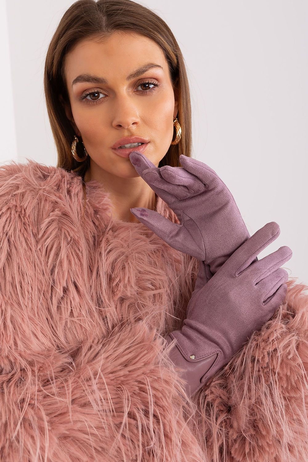 Gloves model 188289 AT - ELEMODA
