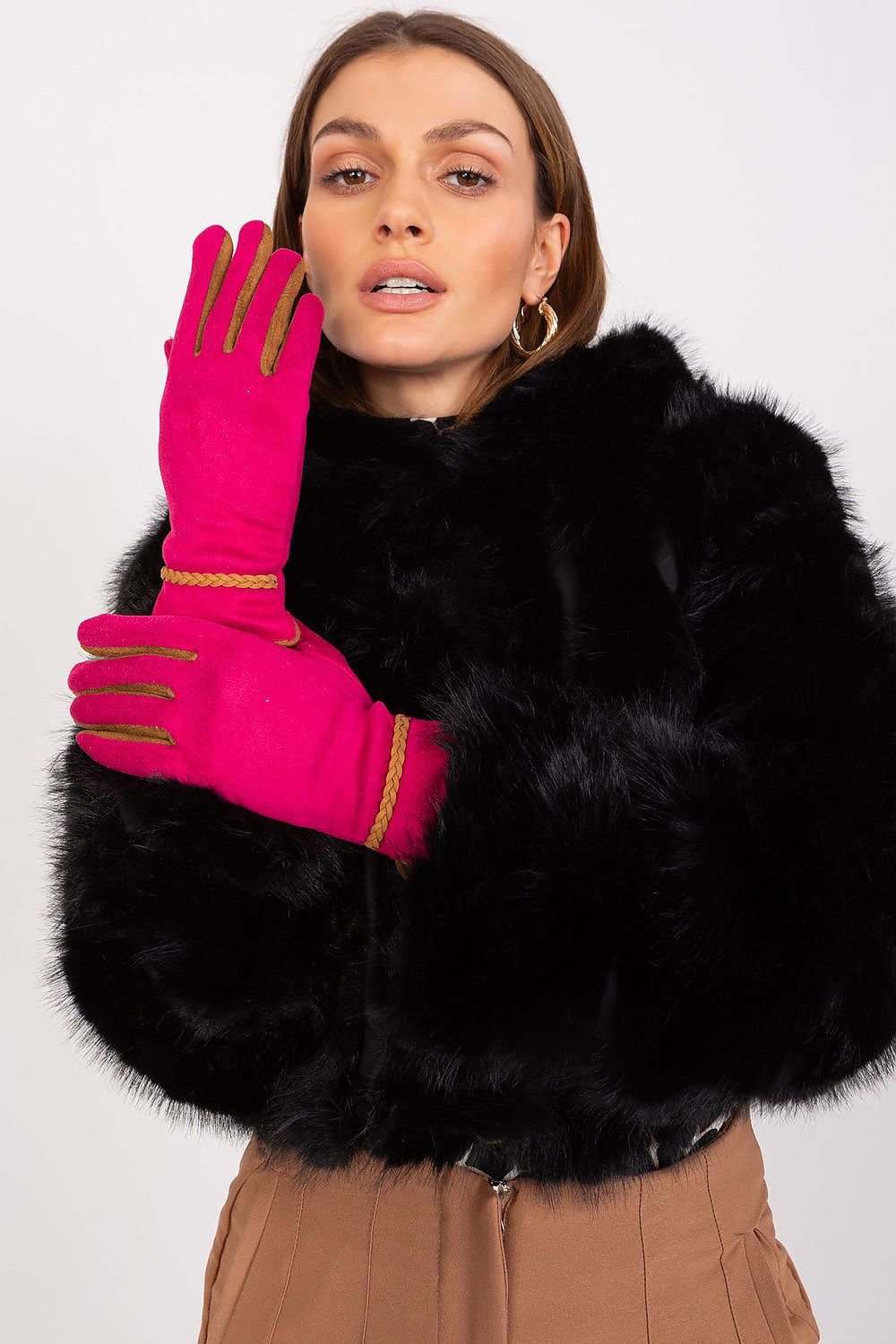 Gloves model 188835 AT - ELEMODA