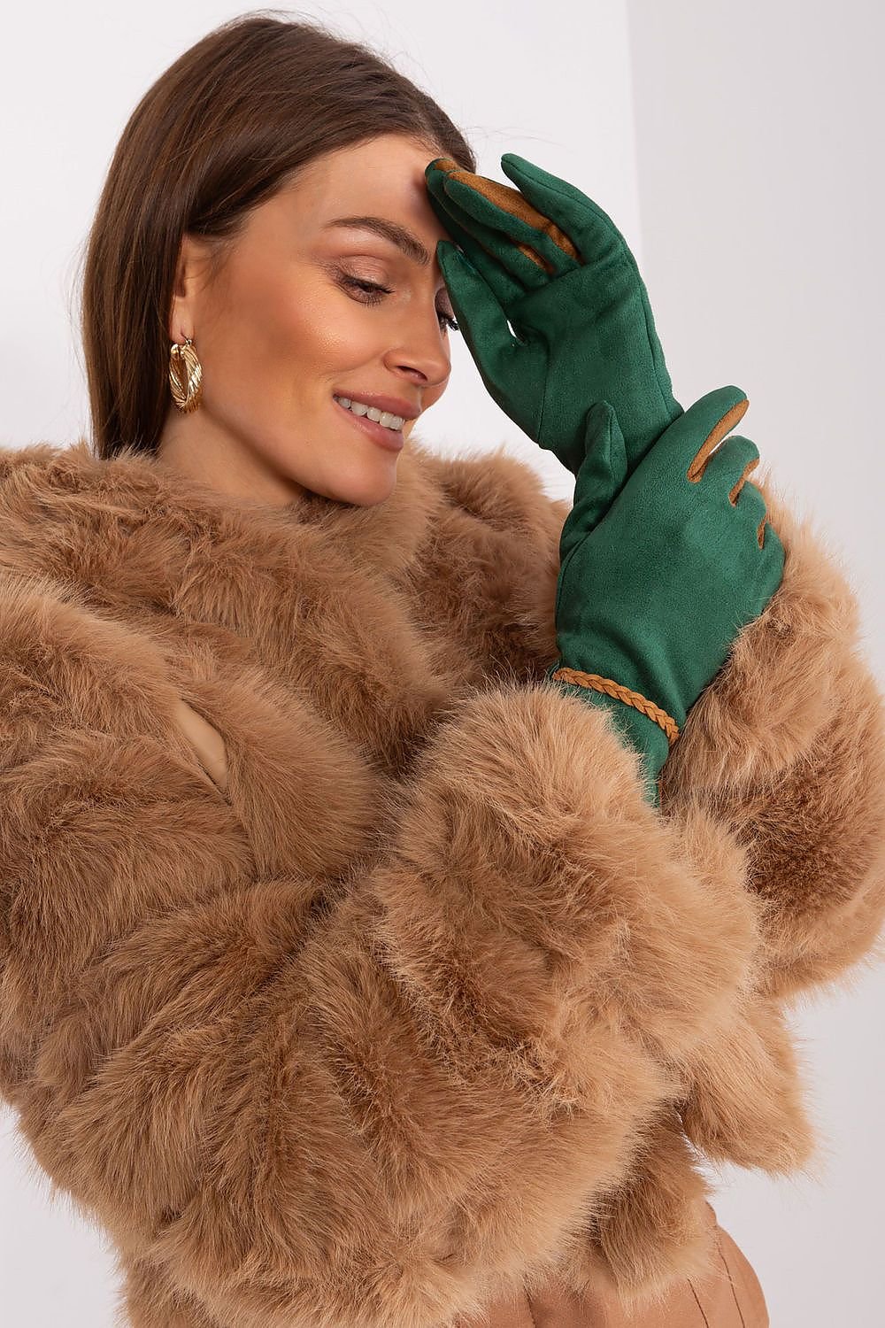 Gloves model 188835 AT - ELEMODA