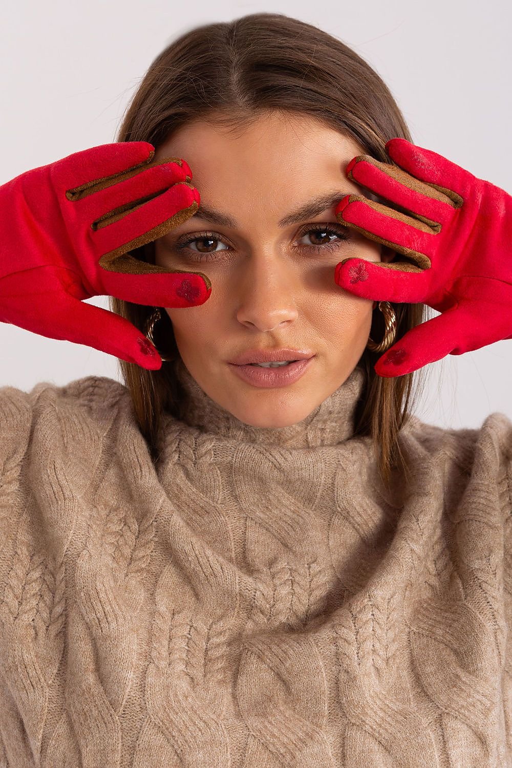 Gloves model 188835 AT - ELEMODA