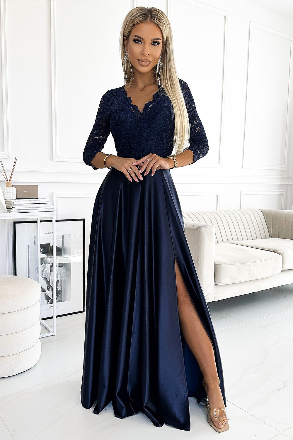 Long dress model 145154 Numoco - ELEMODA