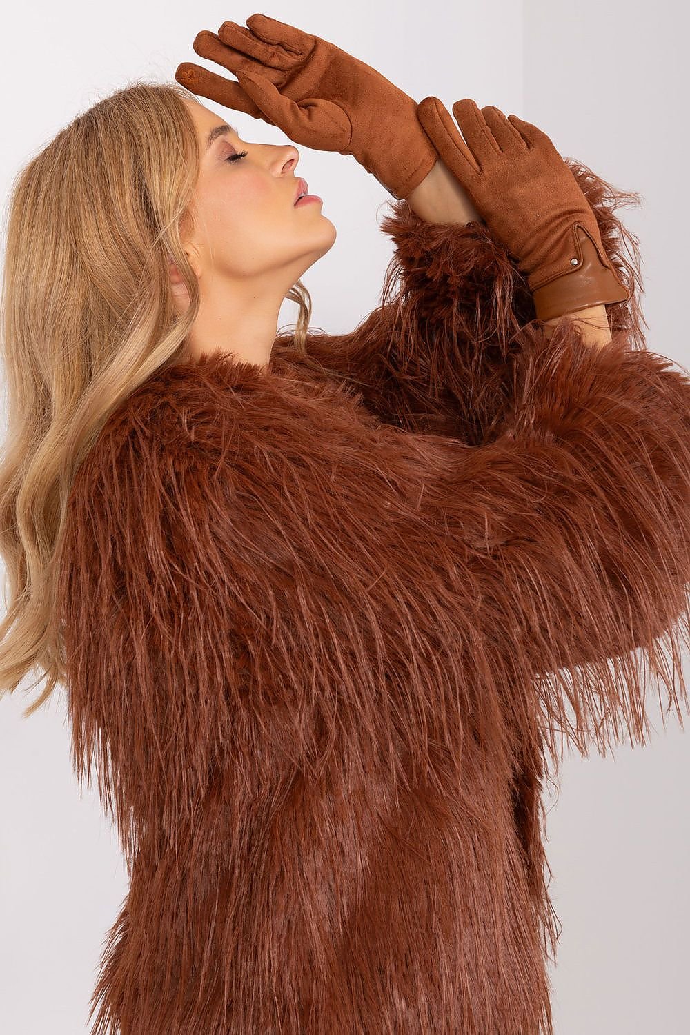 Gloves model 188289 AT - ELEMODA