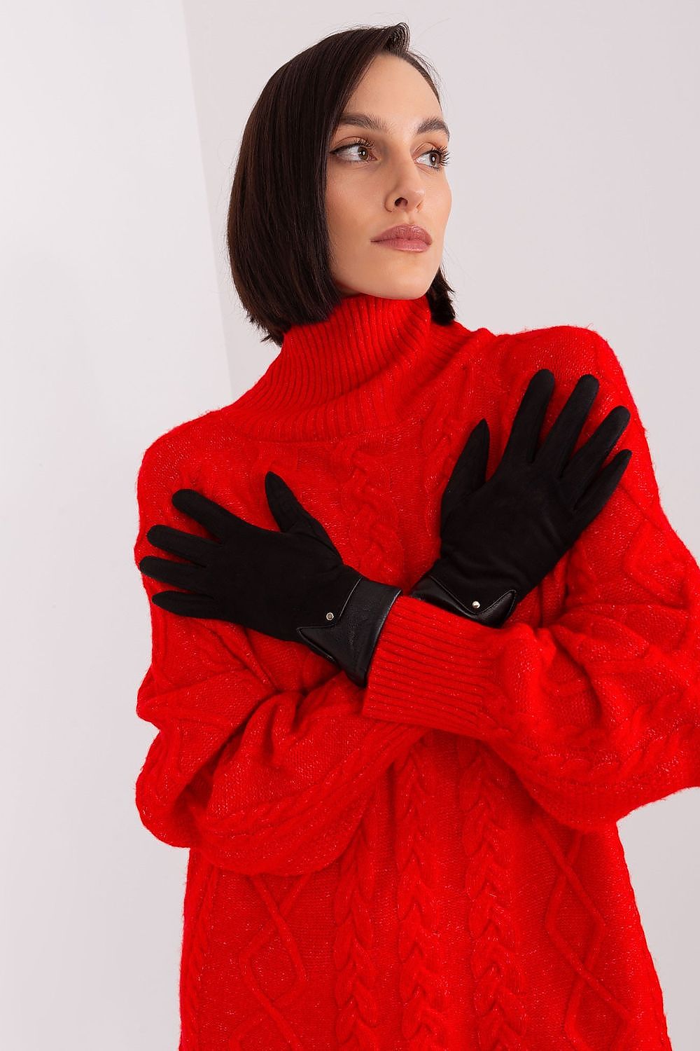 Gloves model 188289 AT - ELEMODA