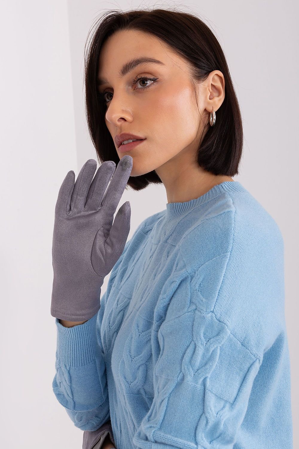 Gloves model 188289 AT - ELEMODA