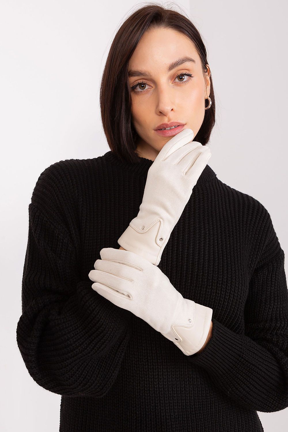 Gloves model 188289 AT - ELEMODA