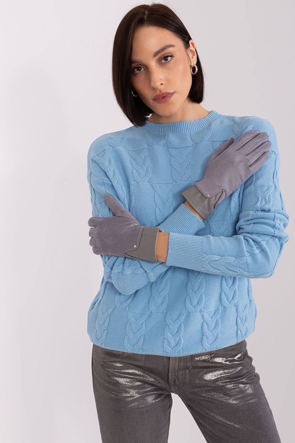 Gloves model 188289 AT - ELEMODA