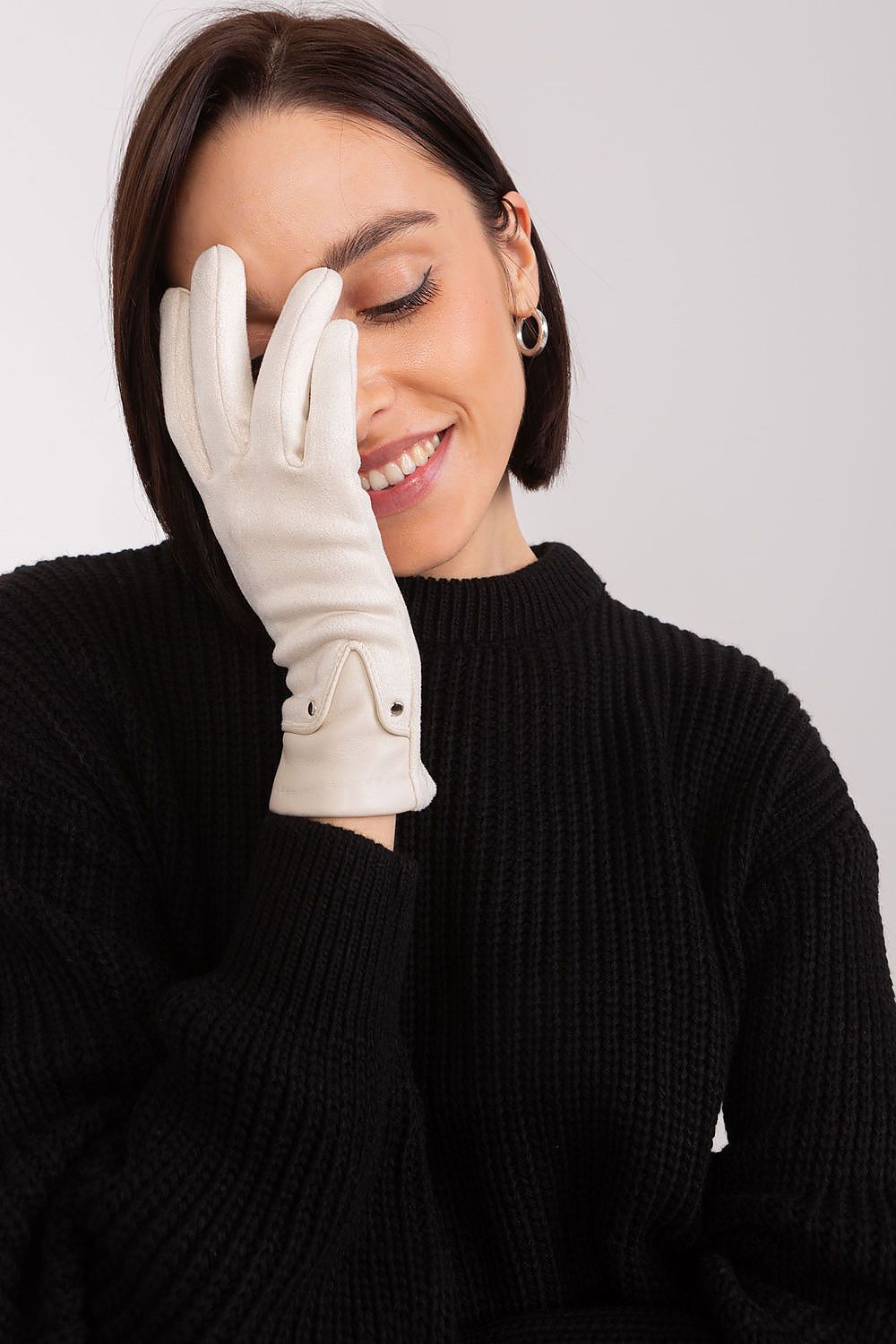 Gloves model 188289 AT - ELEMODA