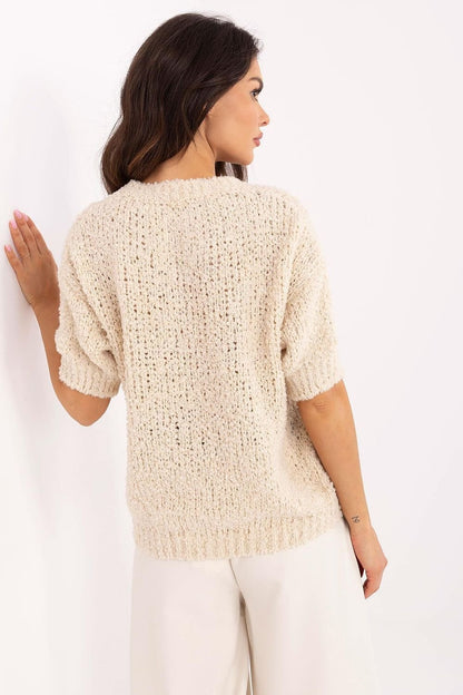 Short sleeve sweater model 206942 Italy Moda - ELEMODA