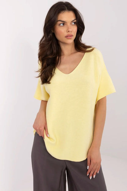 Short sleeve sweater model 209991 Italy Moda - ELEMODA