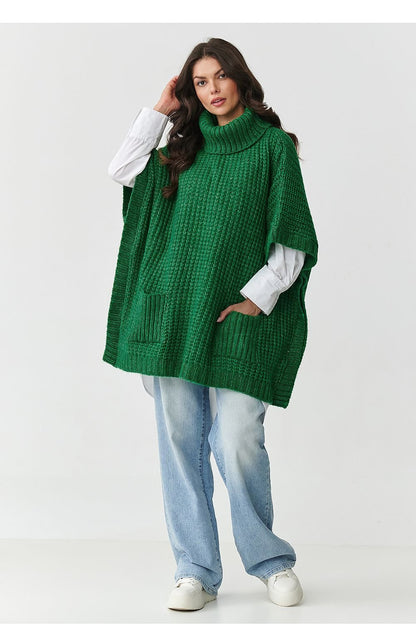 Turtleneck model 217655 Makadamia - ELEMODA