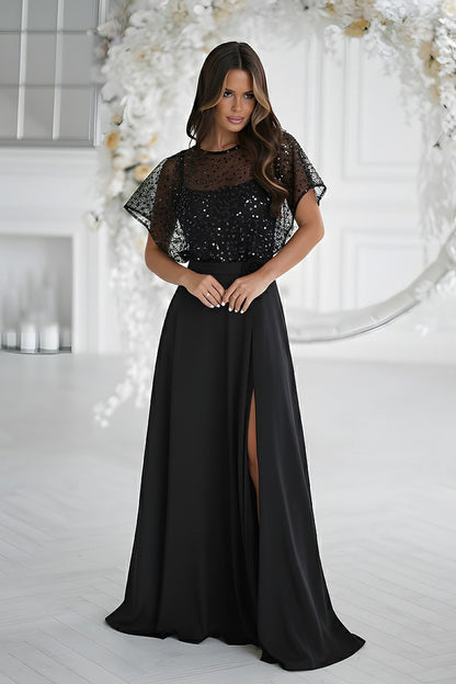 Long dress model 219685 Bicotone - ELEMODA