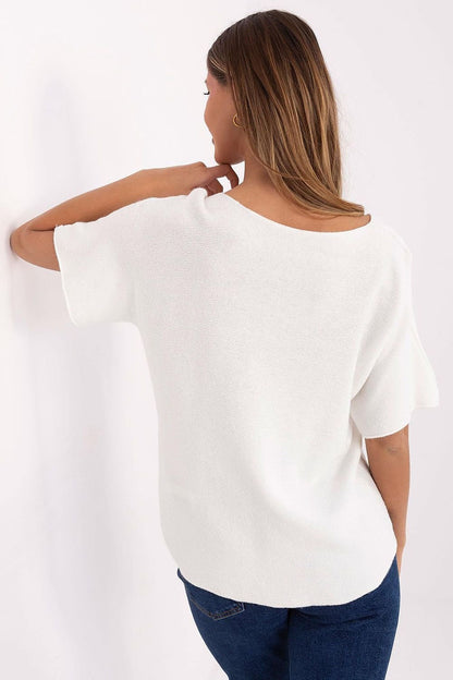 Short sleeve sweater model 209991 Italy Moda - ELEMODA