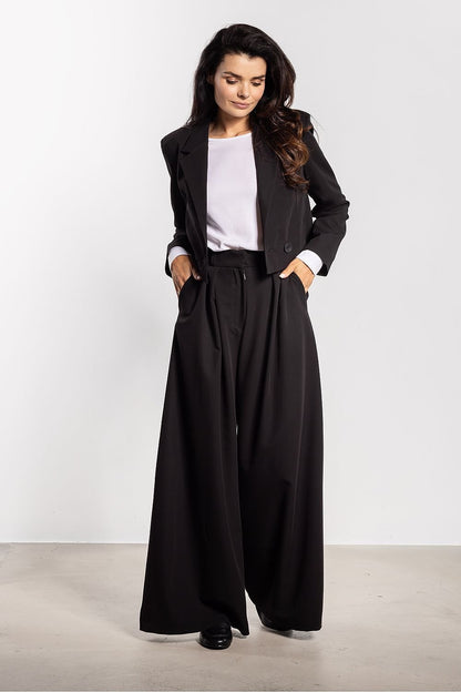 Women trousers model 218986 awama - ELEMODA