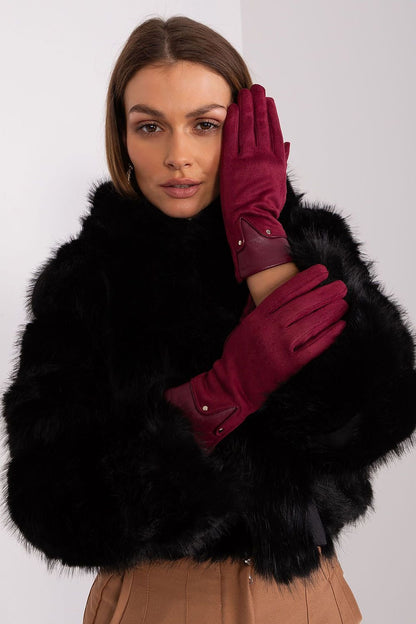 Gloves model 188289 AT - ELEMODA