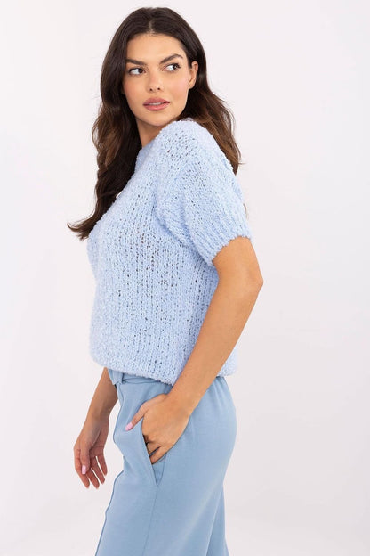 Short sleeve sweater model 206942 Italy Moda - ELEMODA
