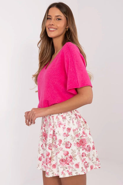 Short sleeve sweater model 209991 Italy Moda - ELEMODA