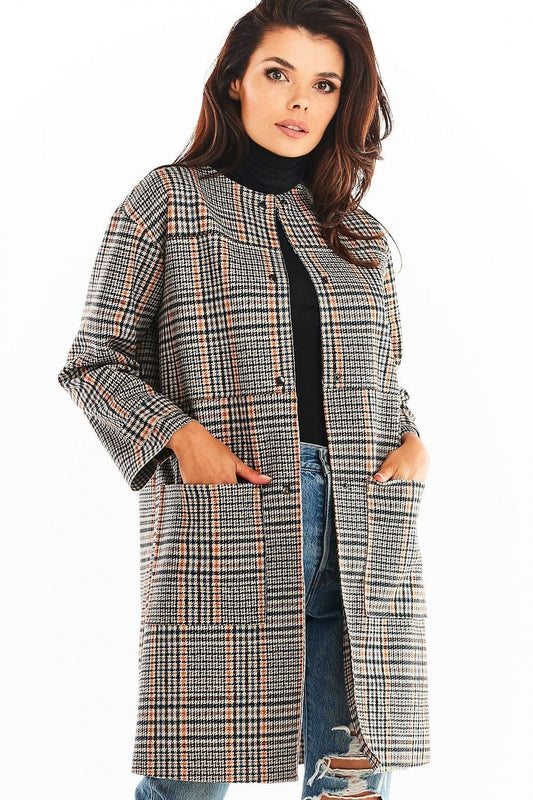 Coat model 148981 awama - ELEMODA