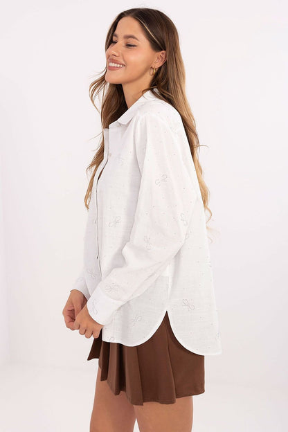 Long sleeve shirt model 219445 Lakerta - ELEMODA