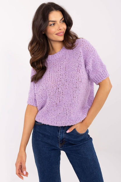 Short sleeve sweater model 206942 Italy Moda - ELEMODA