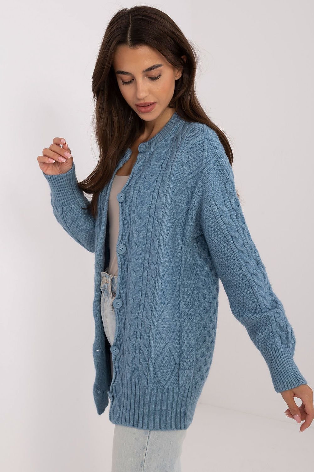 Cardigan model 199542 AT - ELEMODA