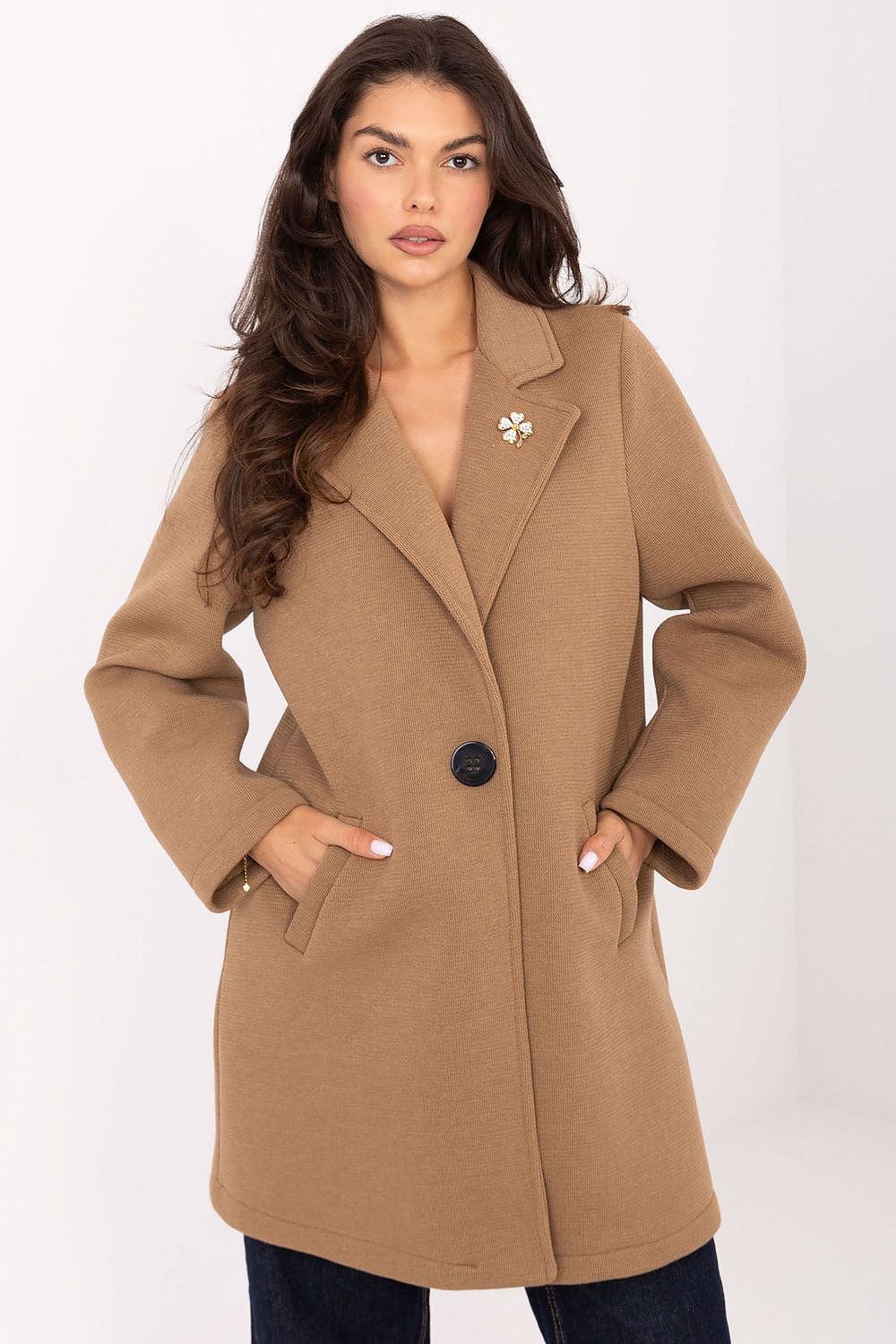 Coat model 218406 Rue Paris - ELEMODA