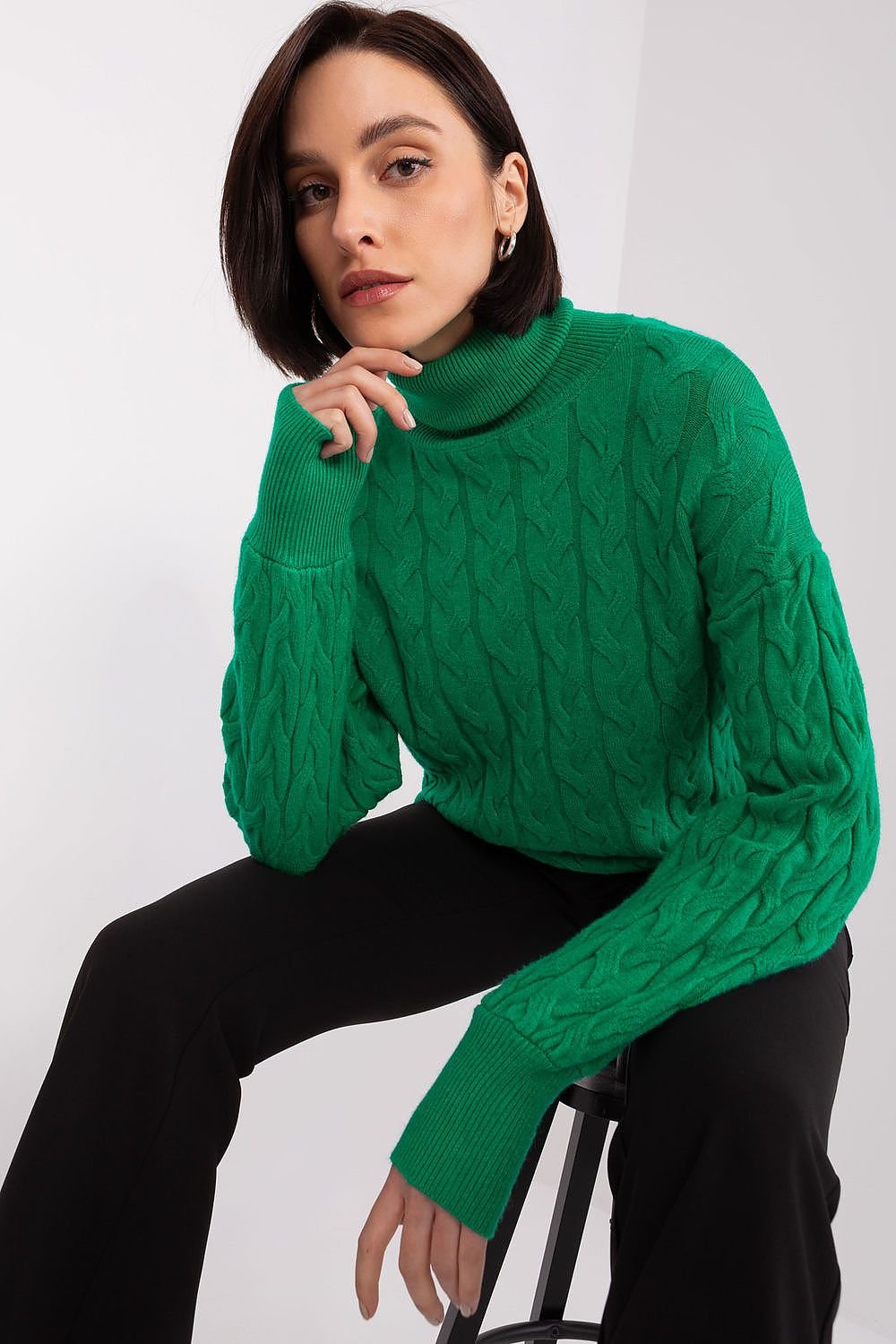 Turtleneck model 188296 AT - ELEMODA