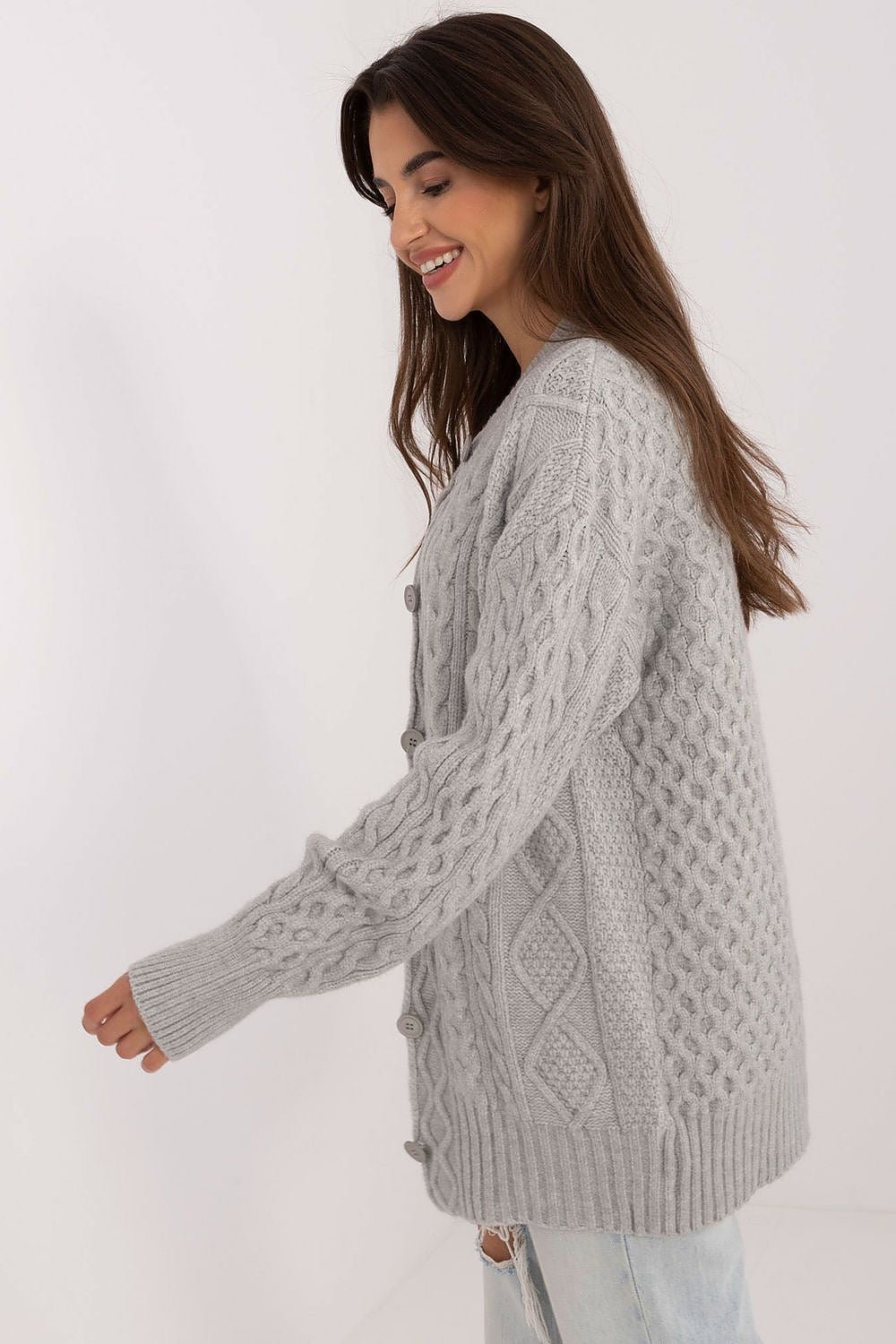 Cardigan model 199542 AT - ELEMODA