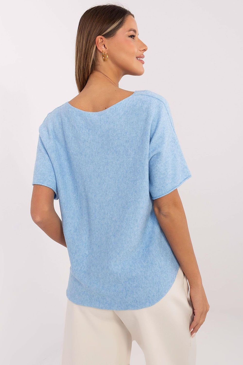 Short sleeve sweater model 209991 Italy Moda - ELEMODA