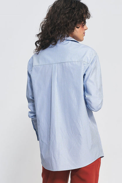 Long sleeve shirt model 184603 Nife - ELEMODA