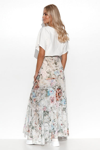 Blouse model 178562 Makadamia - ELEMODA