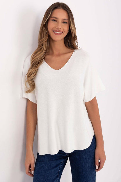 Short sleeve sweater model 209991 Italy Moda - ELEMODA