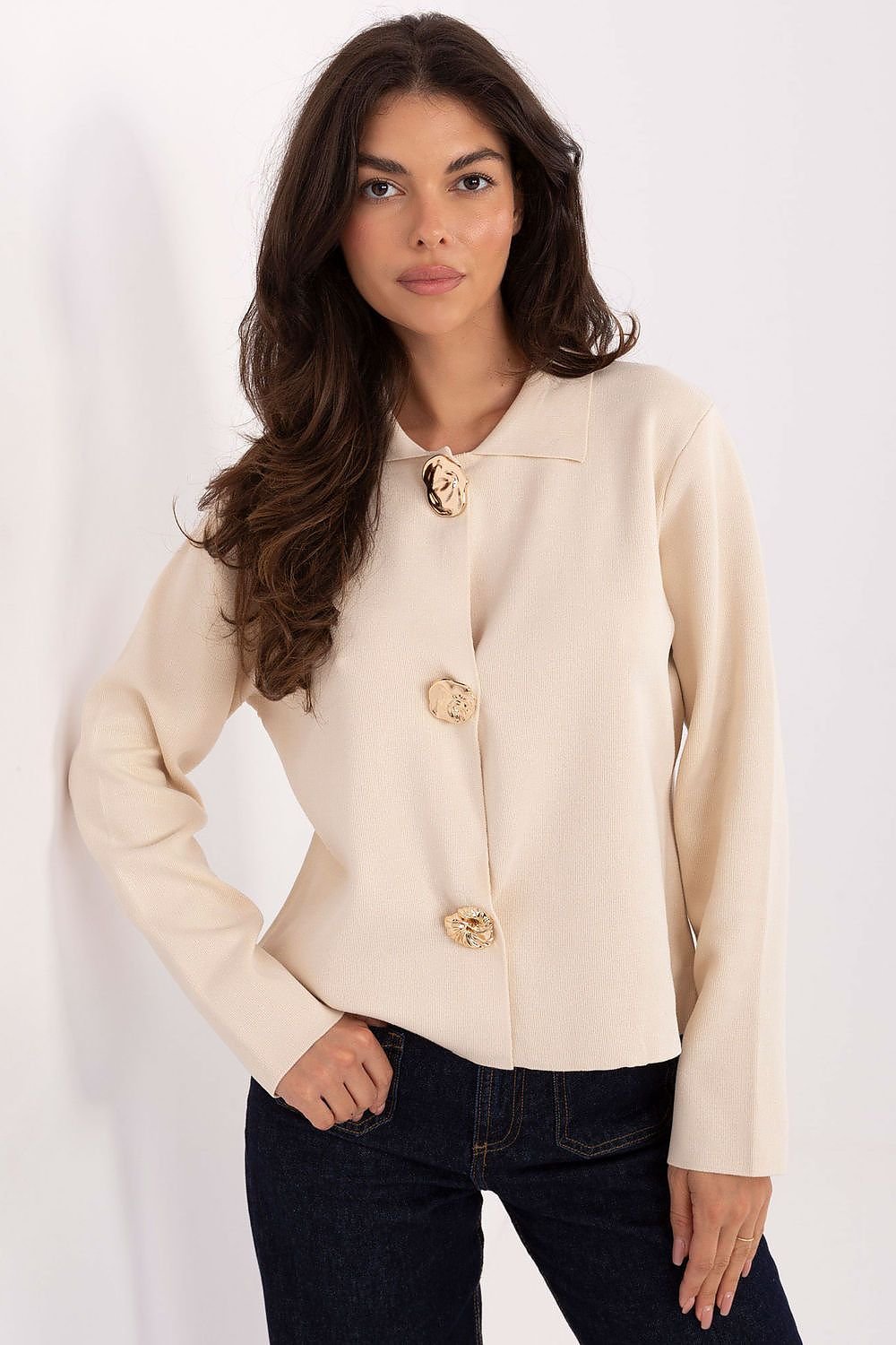 Cardigan model 217608 Factory Price - ELEMODA