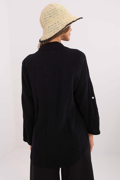 Long sleeve shirt model 210007 Italy Moda - ELEMODA