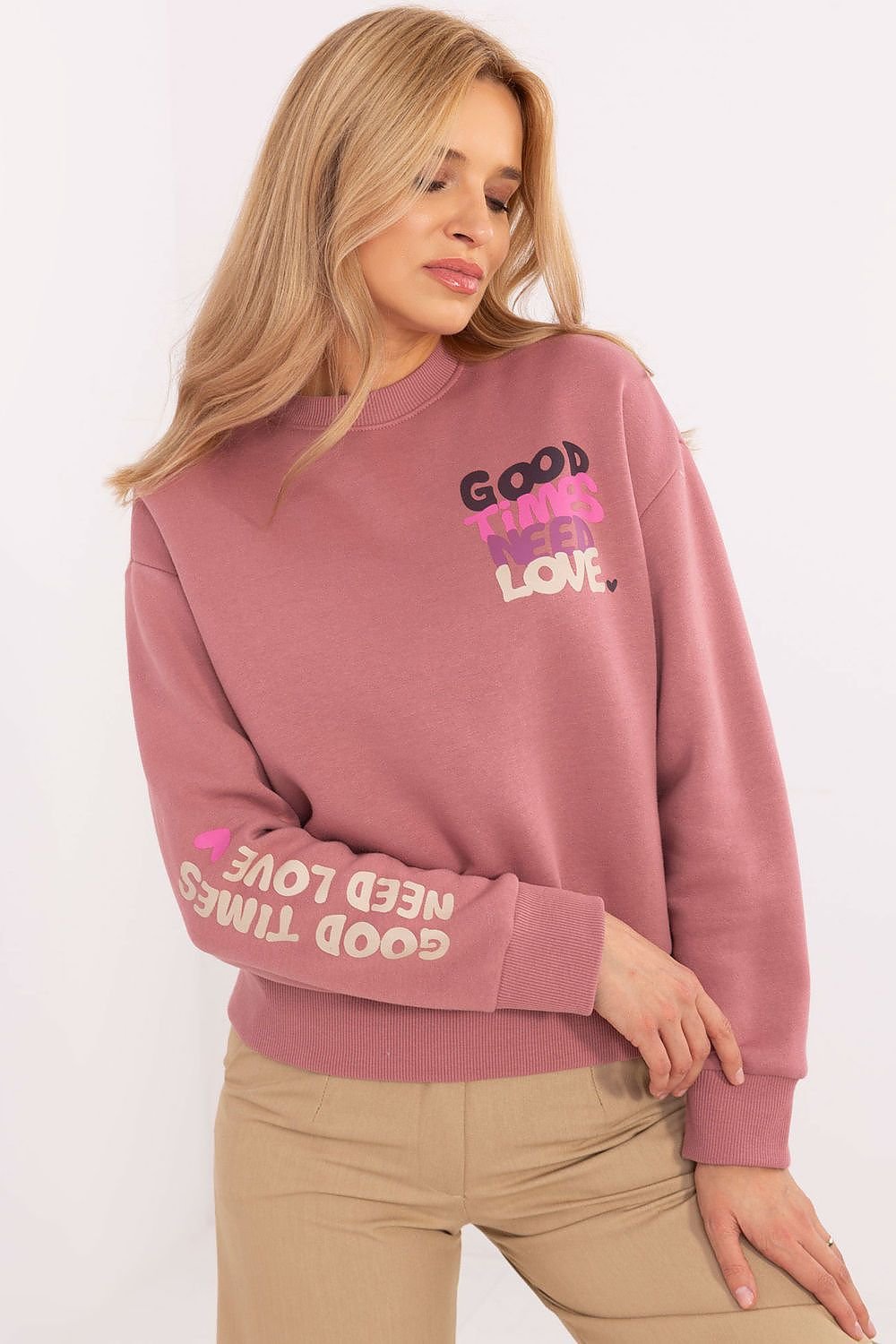 Sweatshirt model 205936 Sublevel - ELEMODA