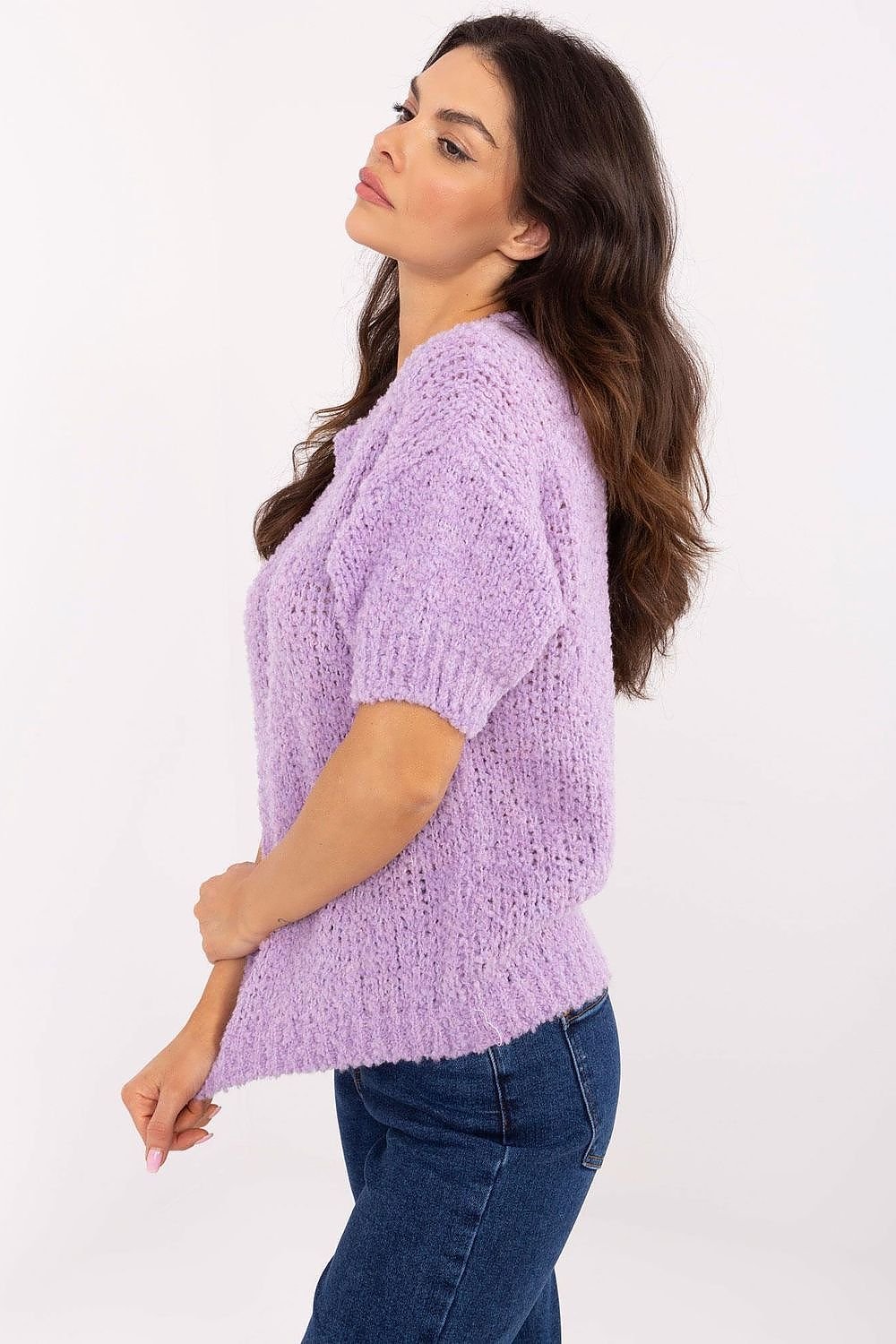 Short sleeve sweater model 206942 Italy Moda - ELEMODA