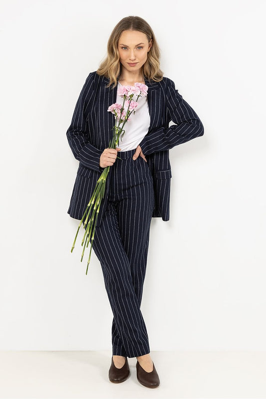 Women trousers model 212184 awama - ELEMODA