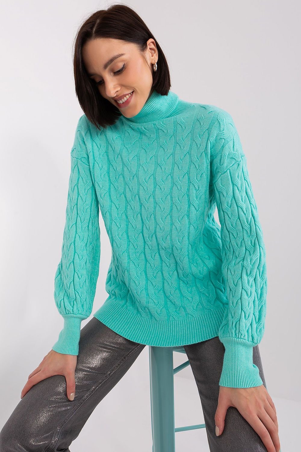 Turtleneck model 188296 AT - ELEMODA