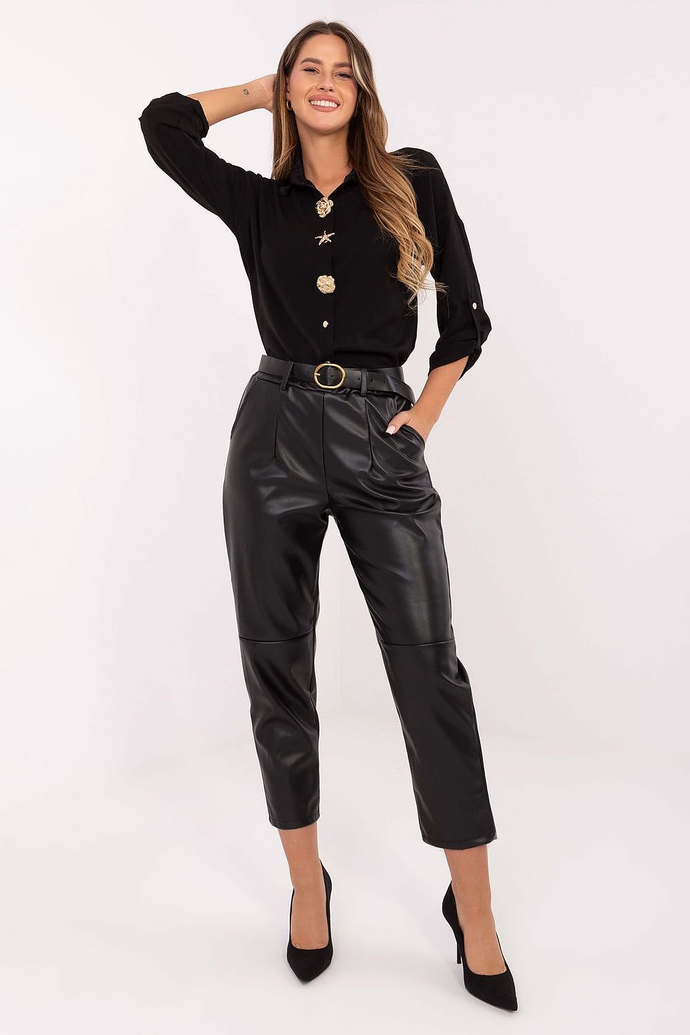 Women trousers model 219072 Rue Paris - ELEMODA