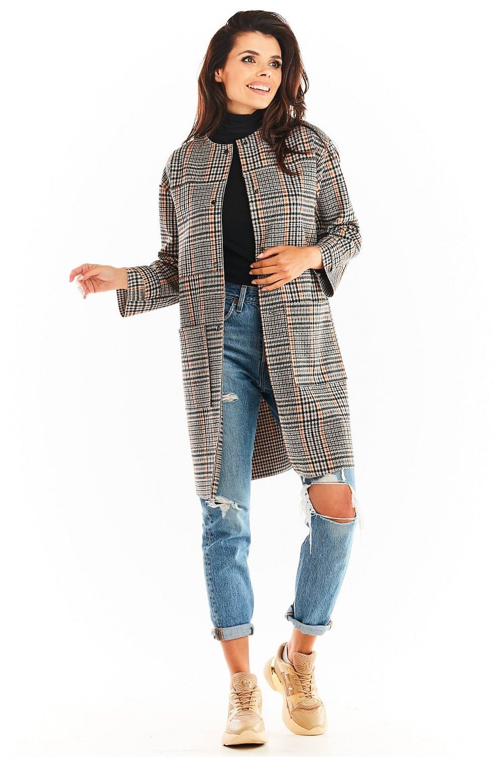 Coat model 148981 awama - ELEMODA